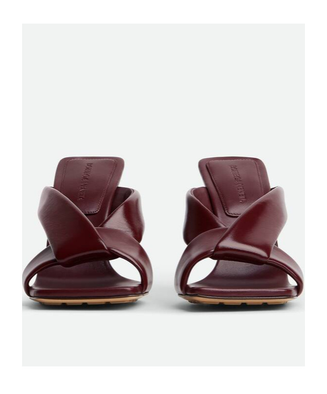 Bottega Veneta Riva Crossover Strap Sandal In Brown