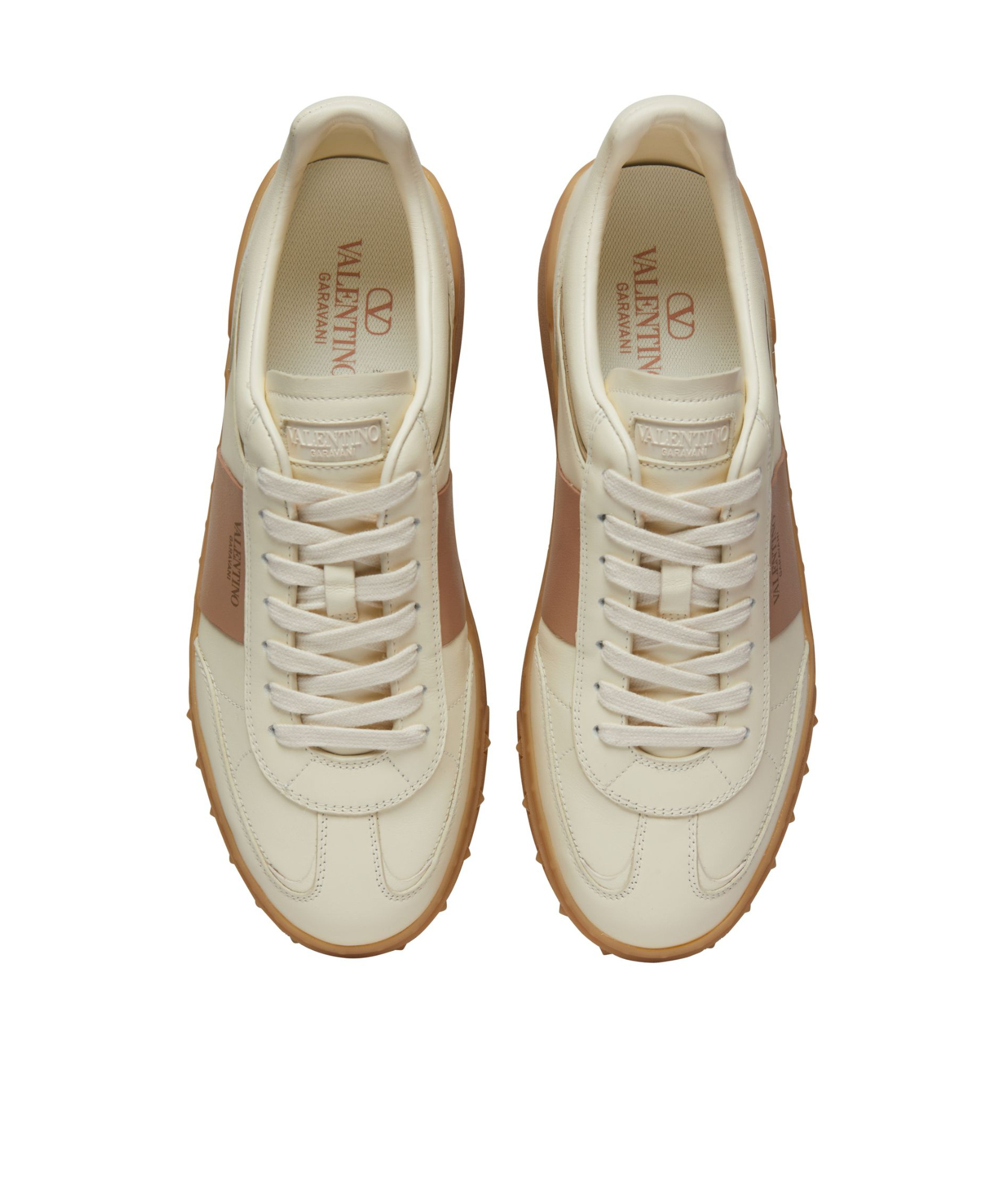 Shop Valentino Upvillage Low-cut Casual Shoes In White
