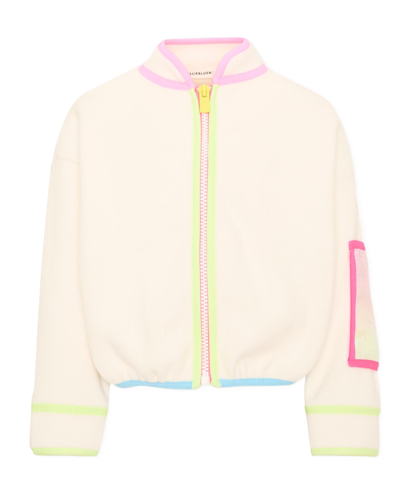 Billieblush Sequin-embellished Zip-up Jacket In Pattern