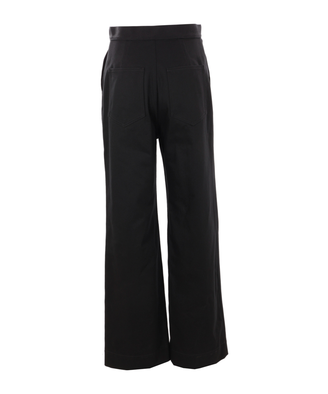 Jil Sander Straight Casual Pants In Black