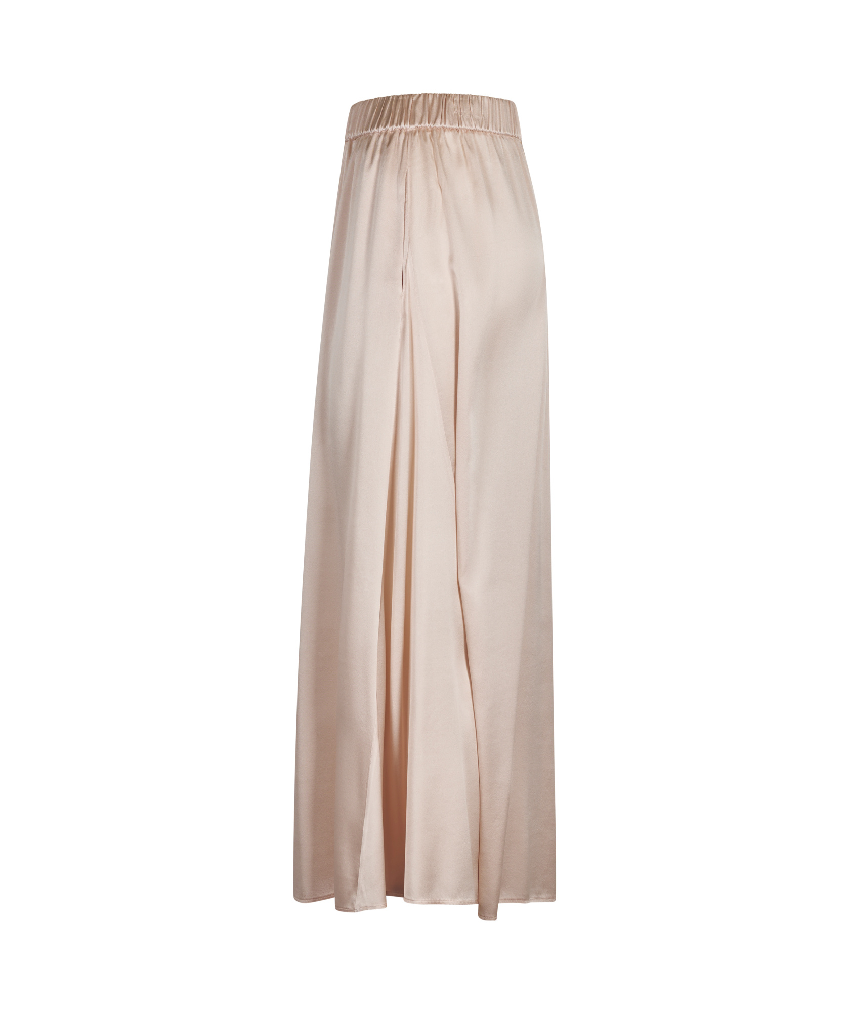 Shop Forte Forte Elastic Waist Skirt In Nude