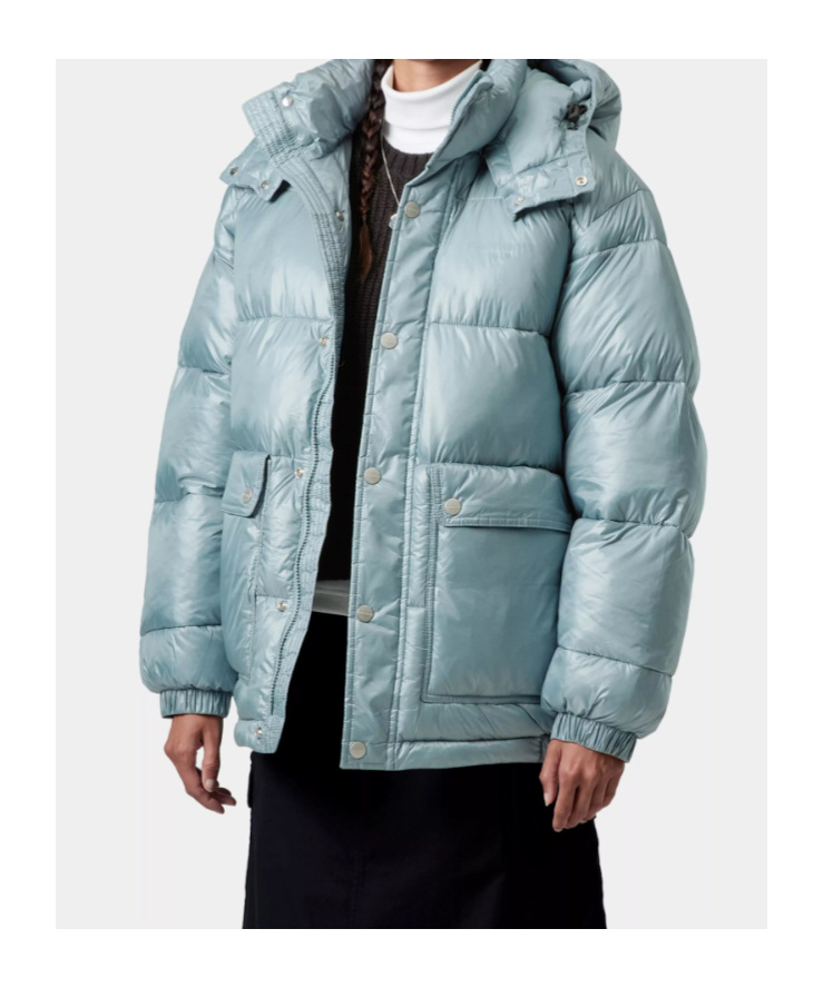 Carhartt Benson Puffer Jackets Light Blue In Blue