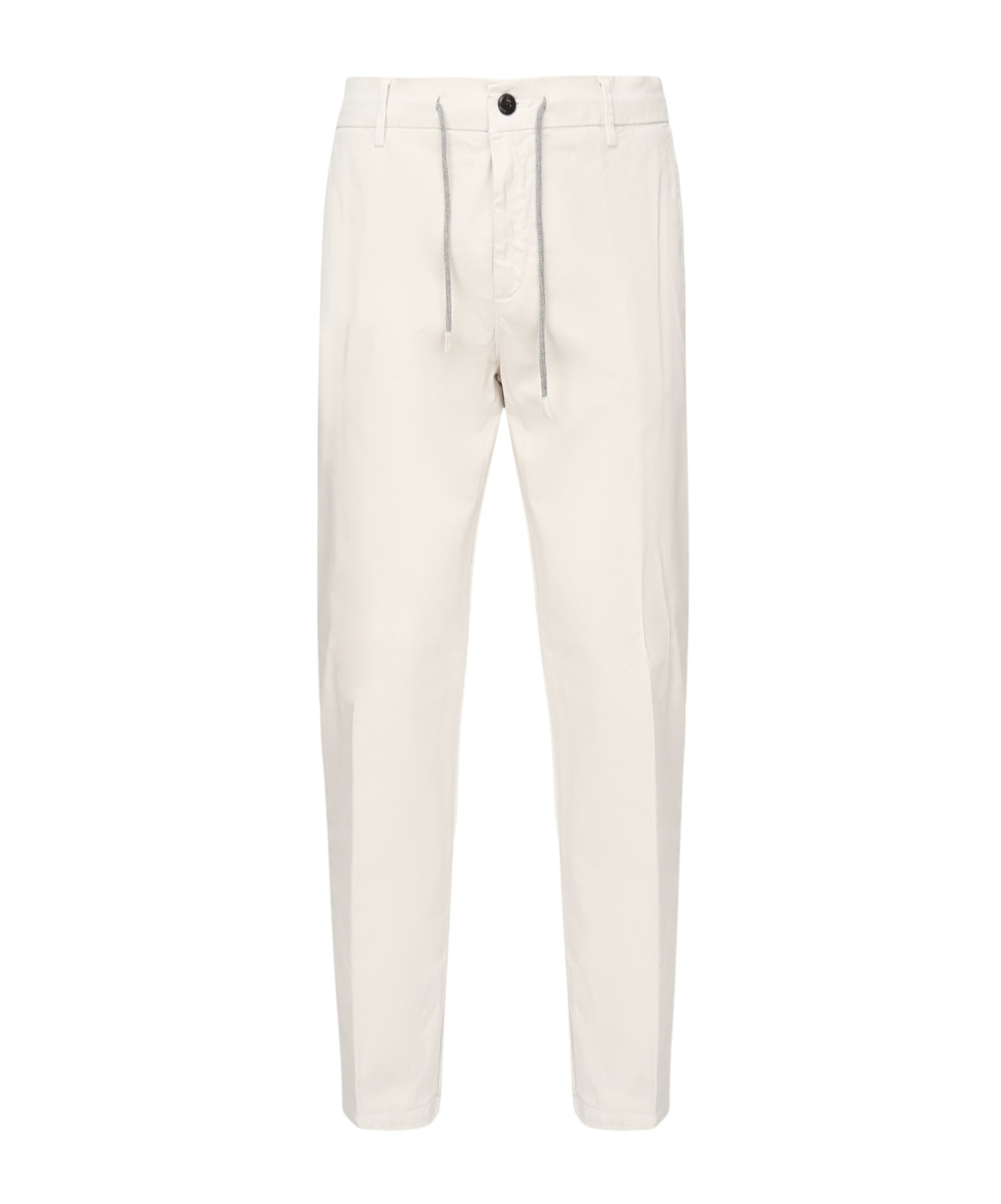 Eleventy Drawstring Trousers In White