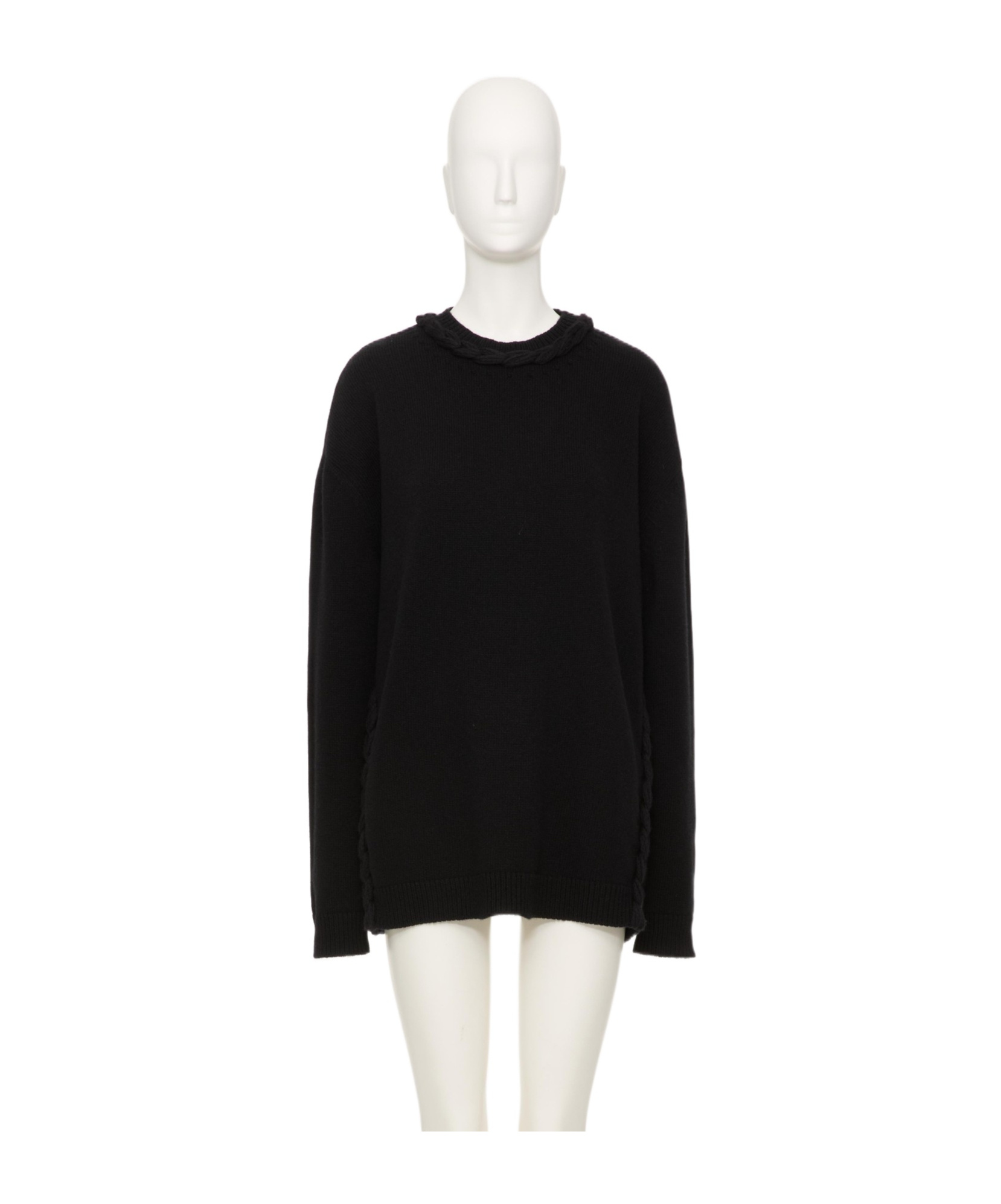 Valentino Round Neck Sweater In Blue