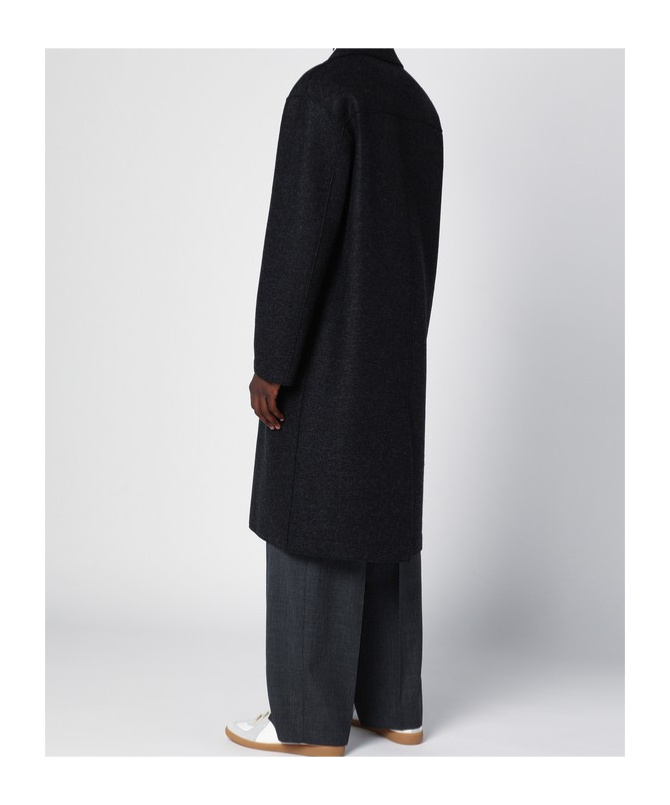 Harris Wharf London Single Breasted Wool Coat