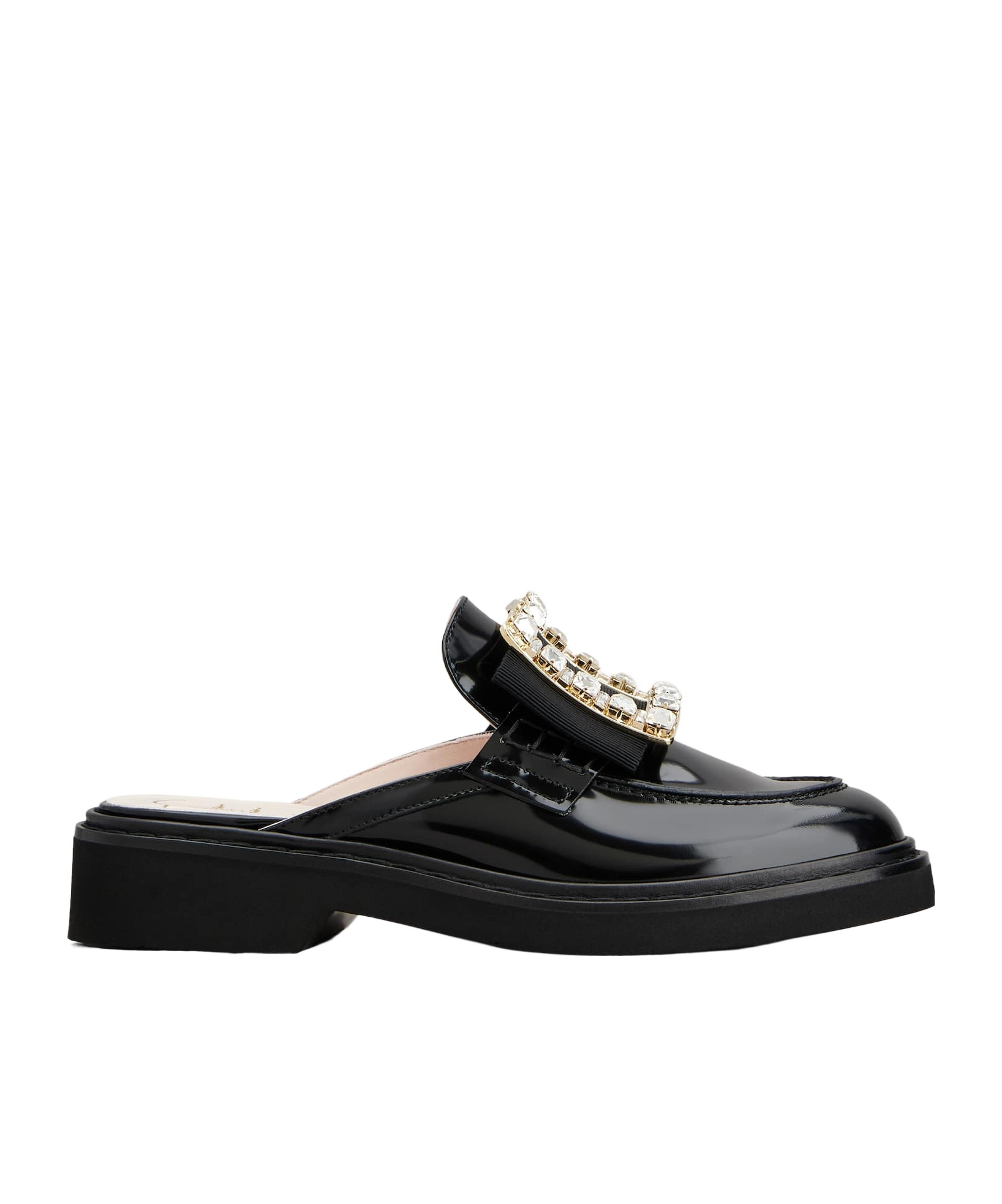 Roger Vivier Viv' Rangers Mules In Black