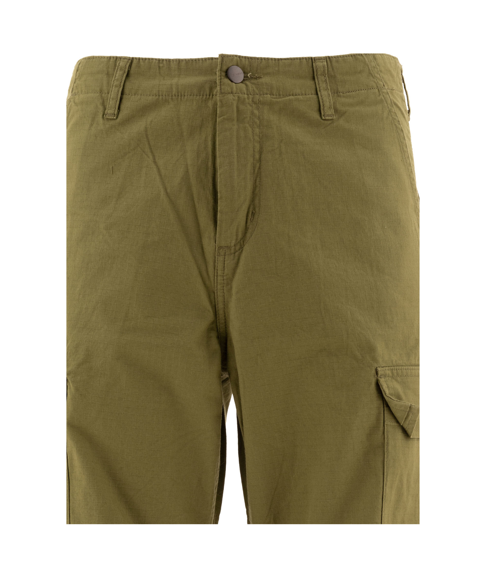 Carhartt Logo-patch Cargo Pants In Green