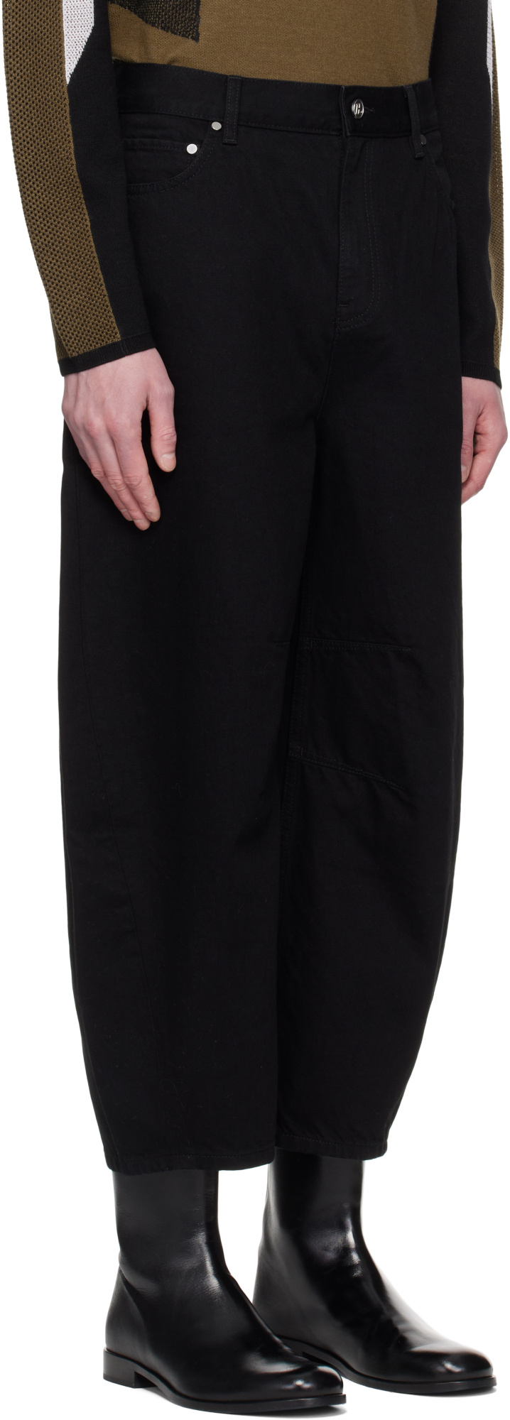 HELMUT LANG JEANS WITH BELT LOOPS