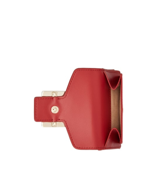 Roger Vivier Belle Vivier Wallet In Red