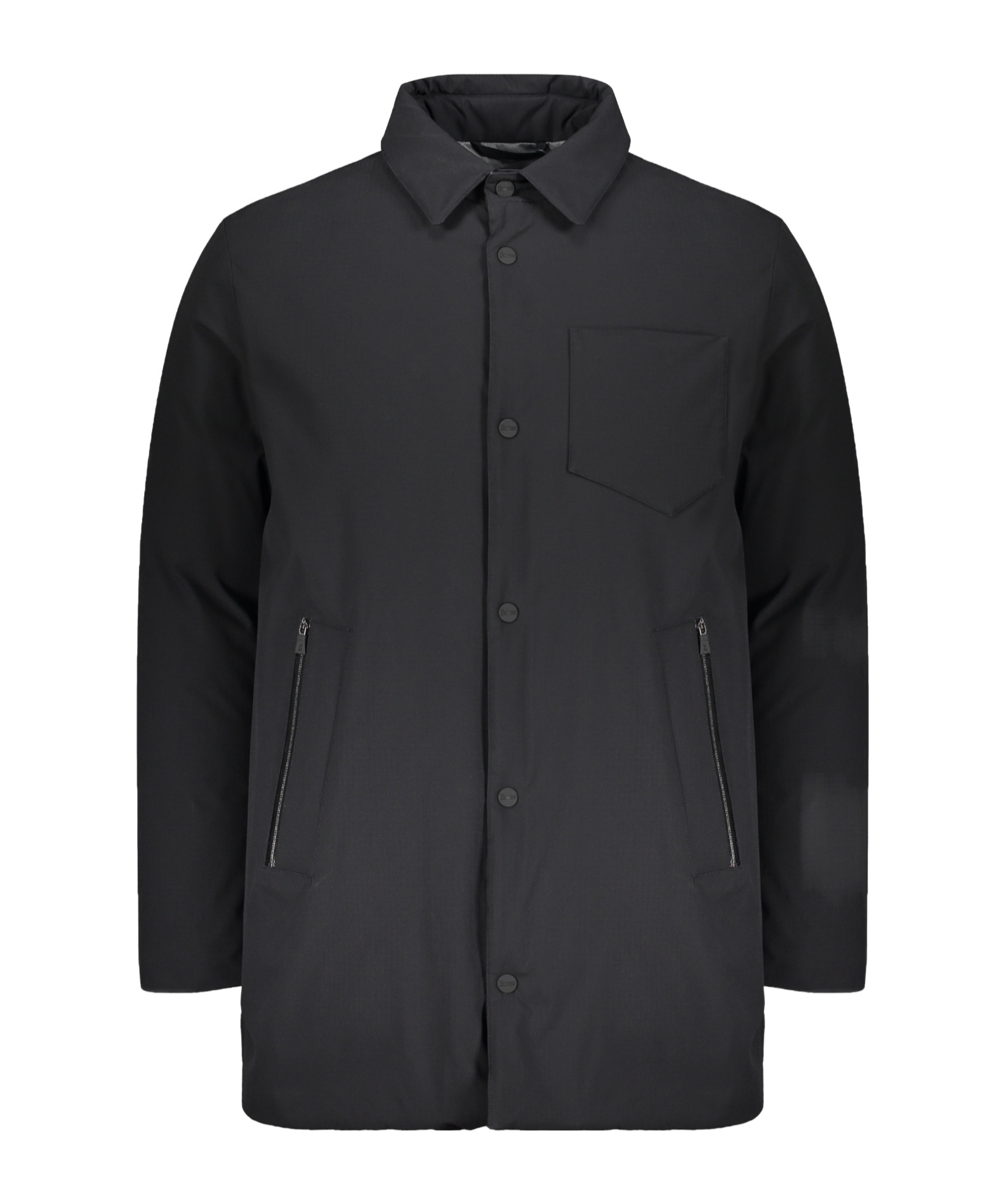 Herno Simple And Functional Padded Jacket For Any Occasion In Black