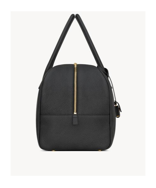 Saint Laurent Sac De Jour Boston In Grained Leather In Black