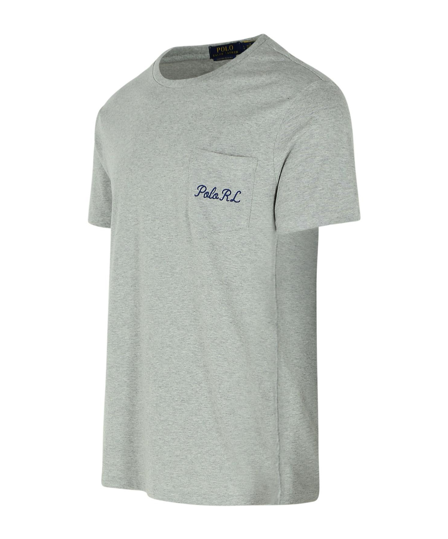 Polo Ralph Lauren Explorer Bear On The Back T Shirt In Gray