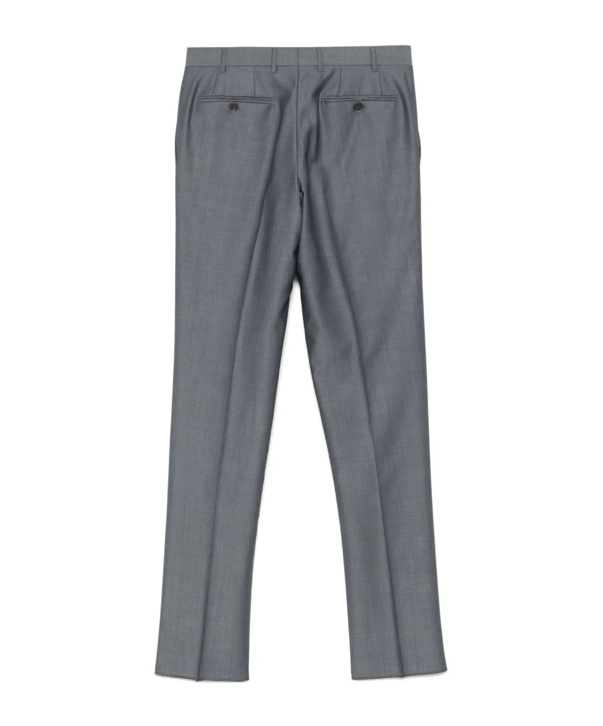 Canali Casual Pants With Belt Loops In Gray