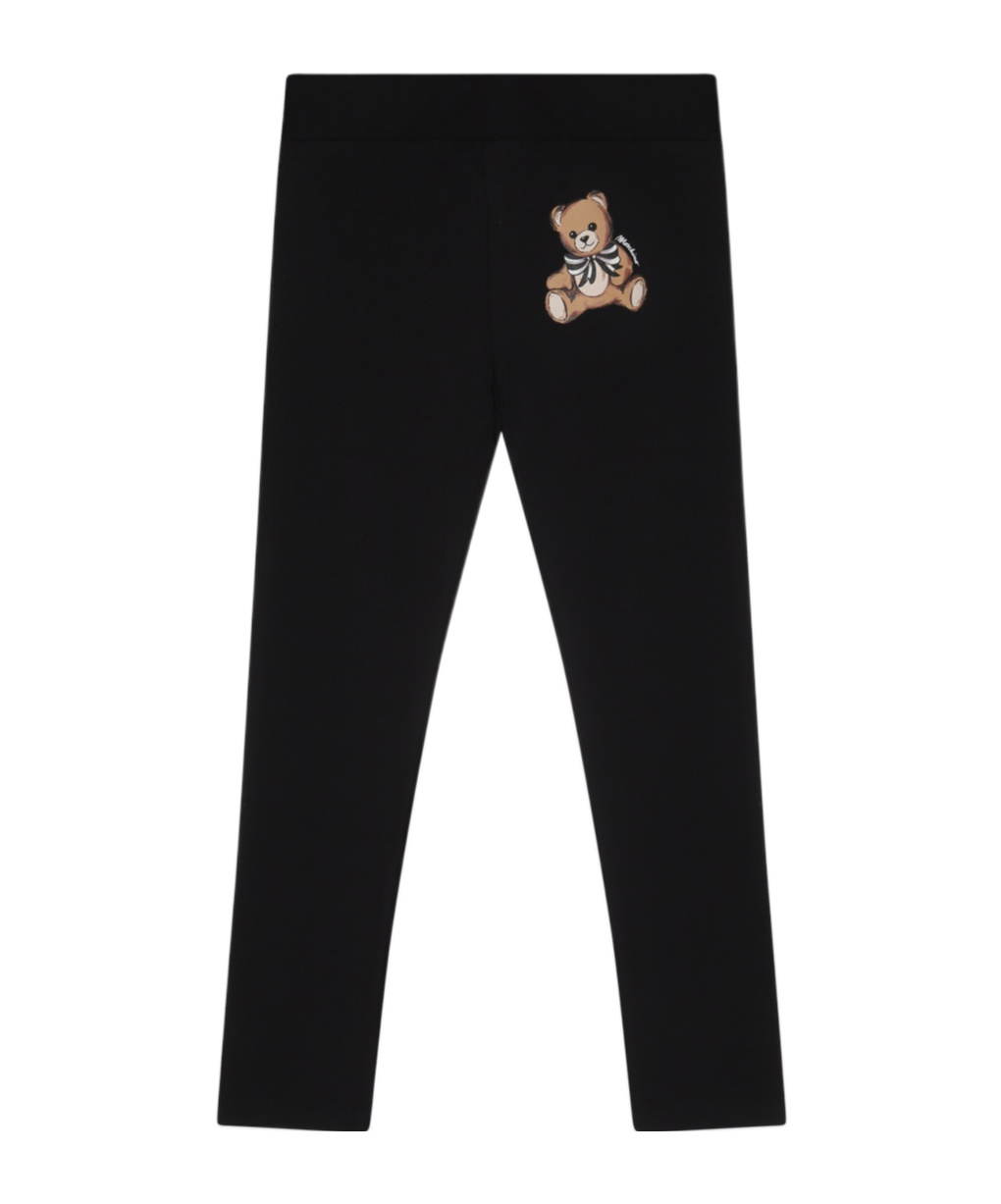 Moschino Hooded Sweatshirt And Trousers Two-pack In Neutral