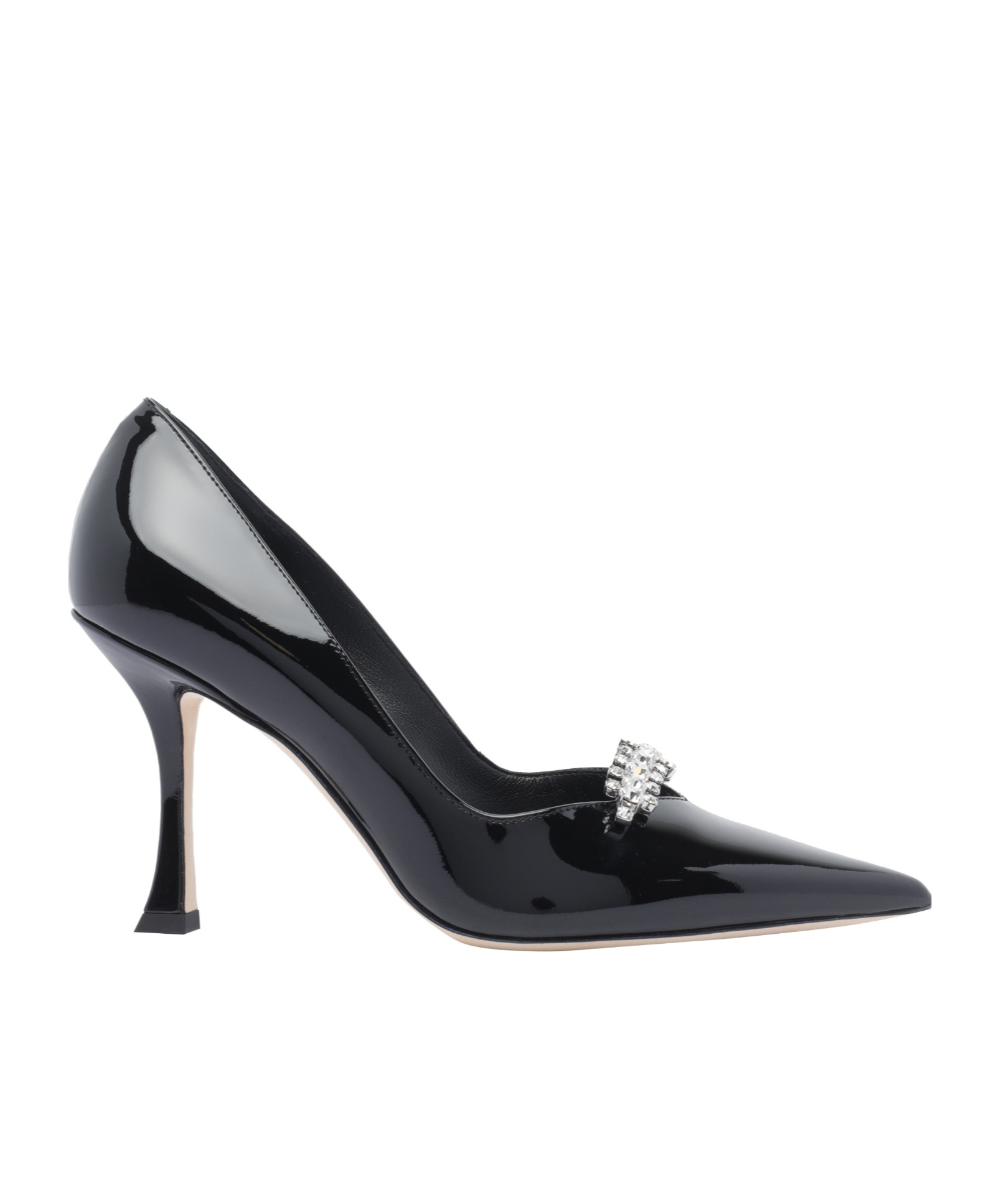 Jimmy Choo 90mm Belinda Pointed-toe Pumps In Black