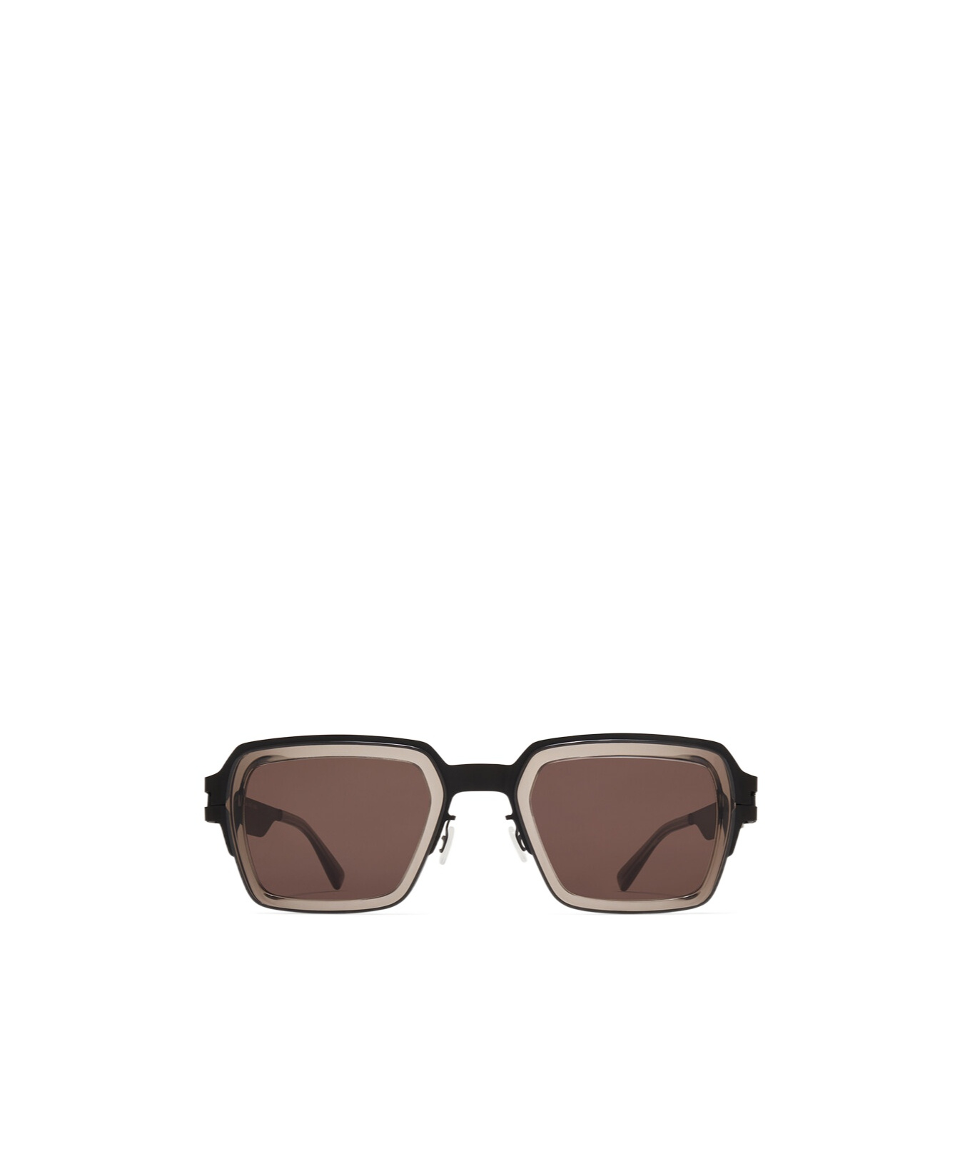 Mykita Lennon Square-frame Sunglasses In Brown