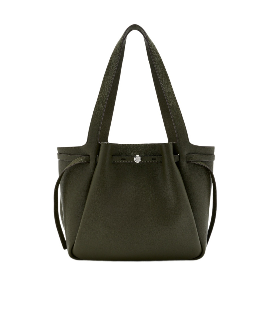 Tory Burch Romy Tote In Khaki
