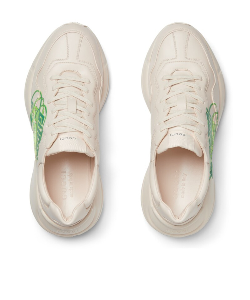 Gucci Rhyton Series Of Sneakers In White