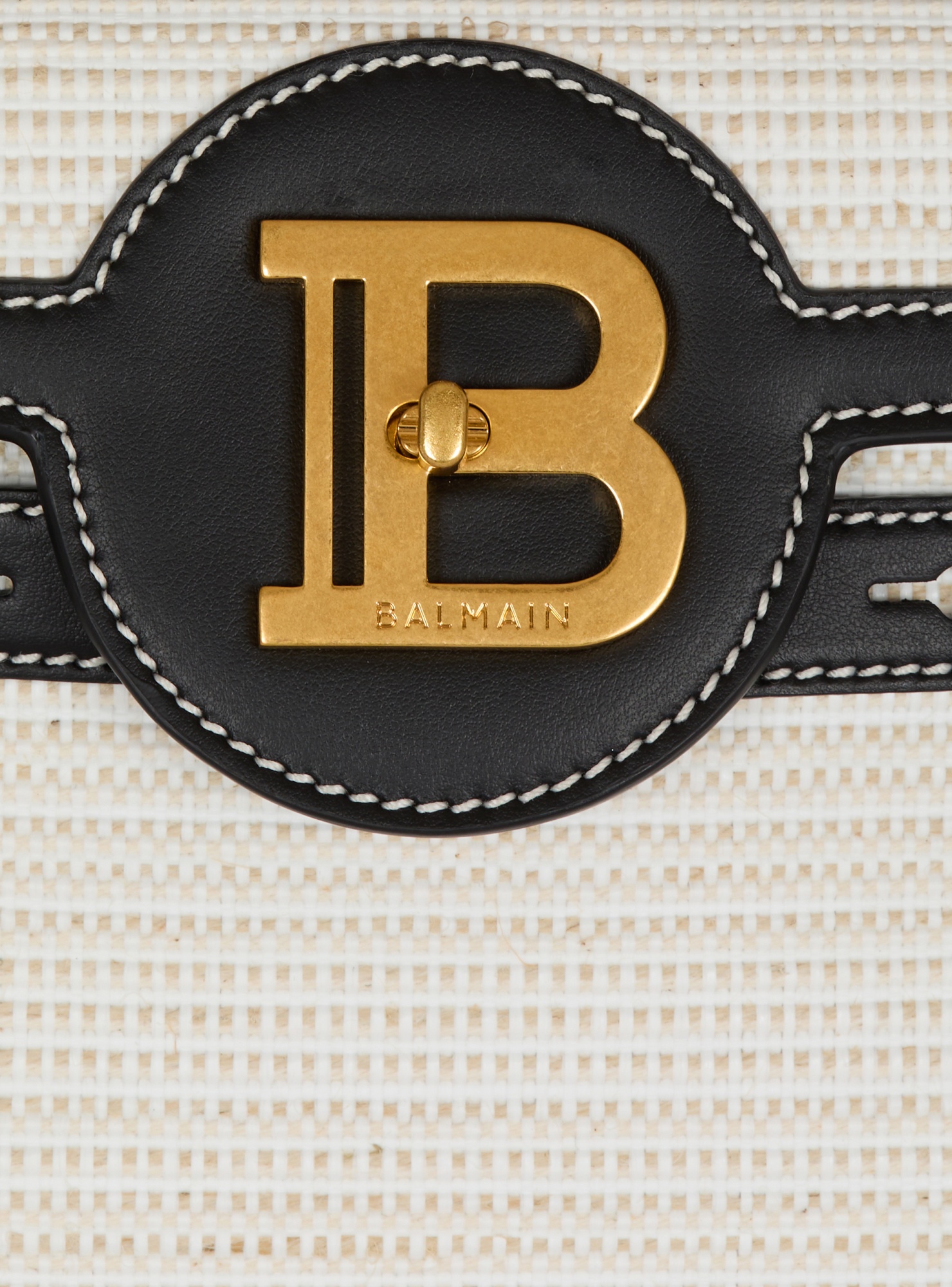 Balmain B-buzz 23 Tote Bag In Black