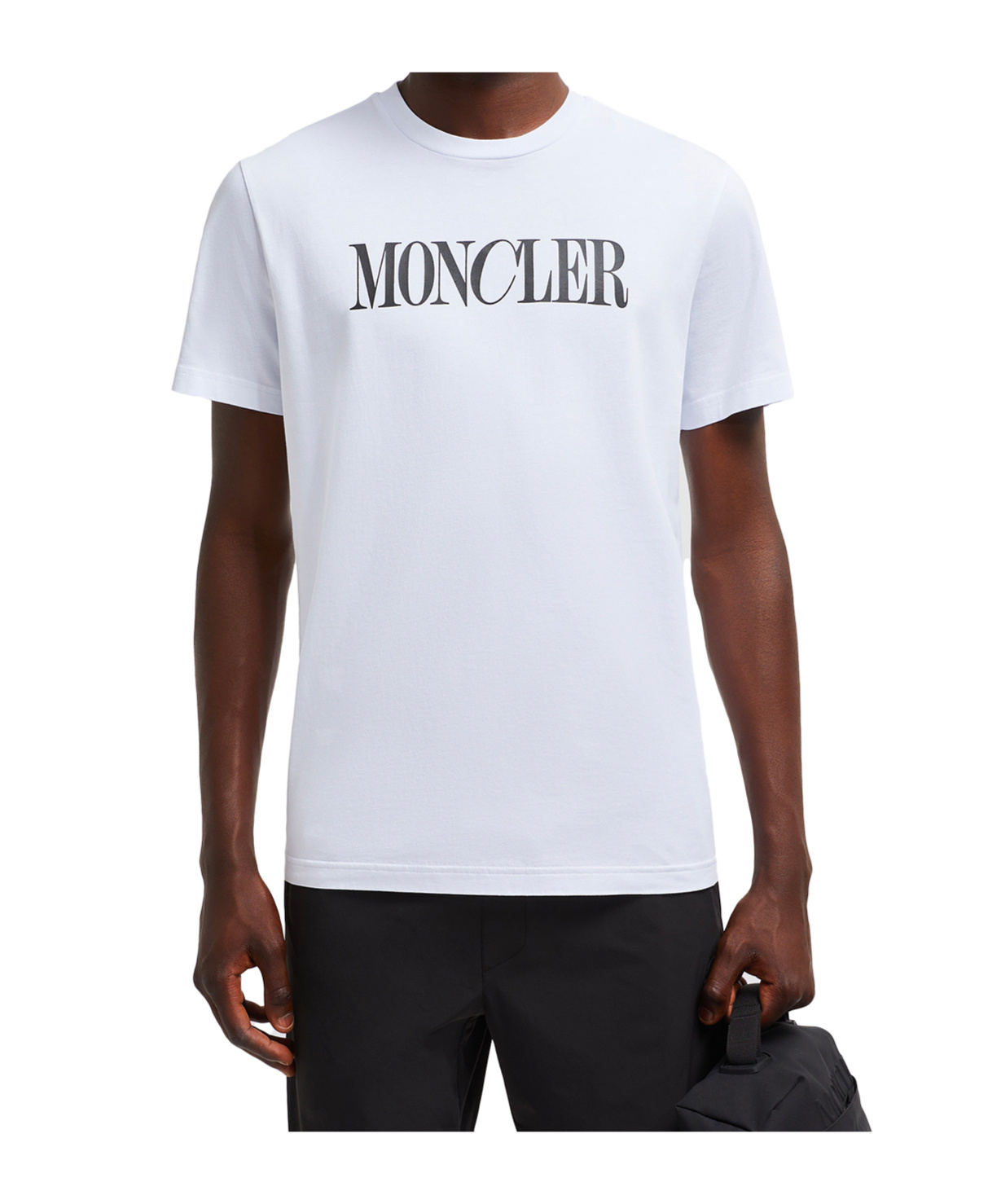 Shop Moncler Short-sleeved T-shirt In White