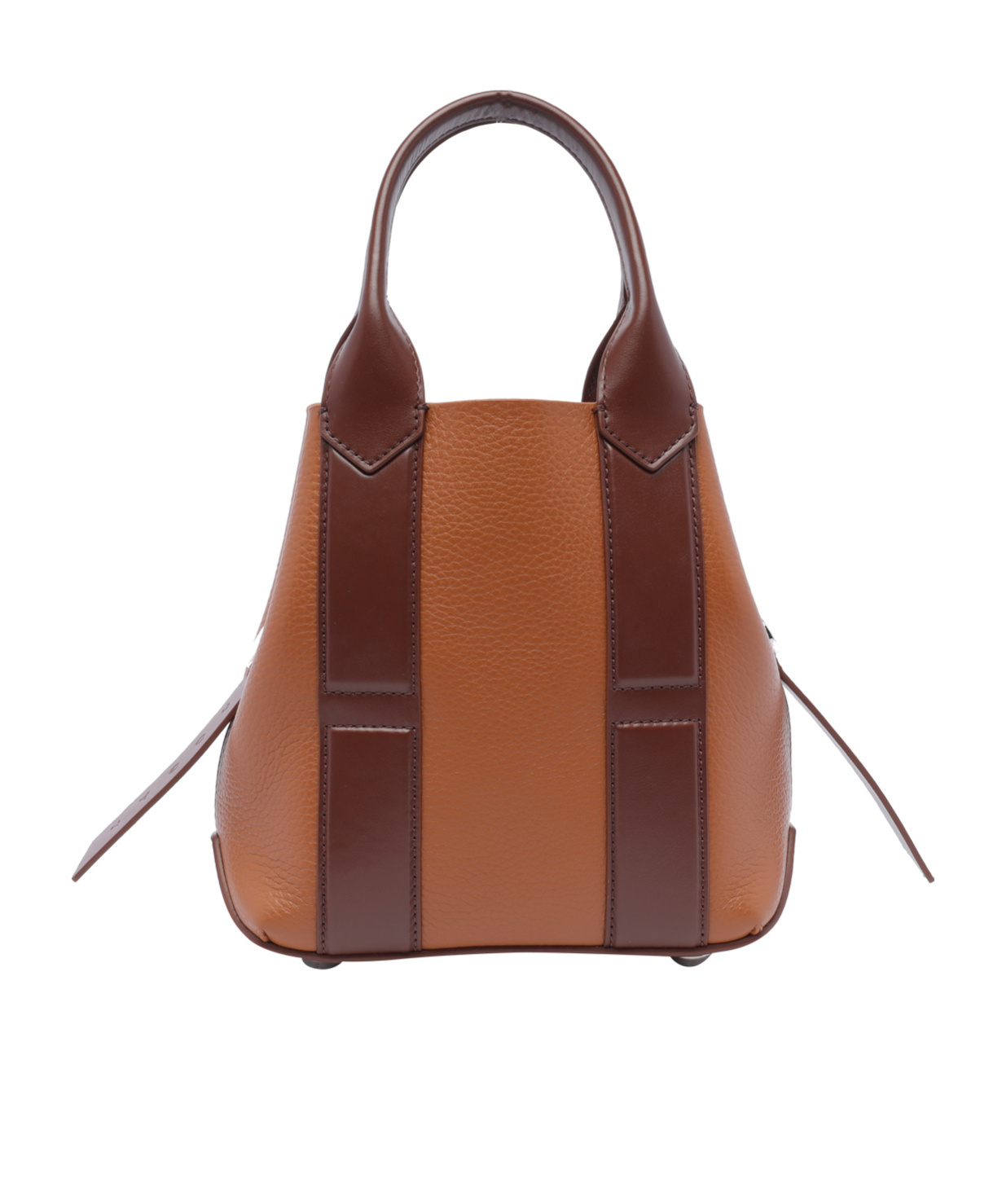 Hogan Small Script Shopping Bag In Red