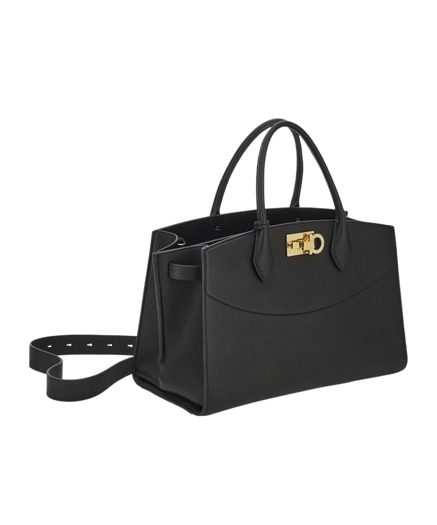 Ferragamo Double Handle Shoulder Bag