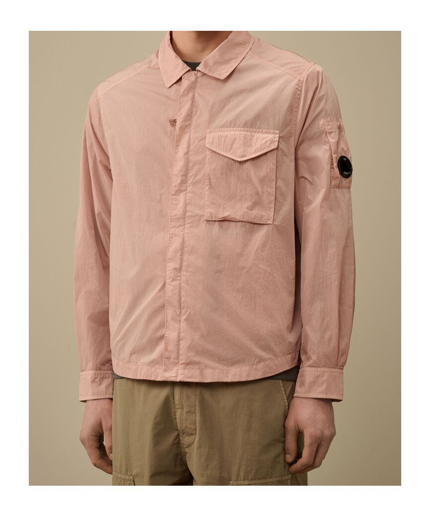 C.p. Company Long Sleeve Shirt In Pink