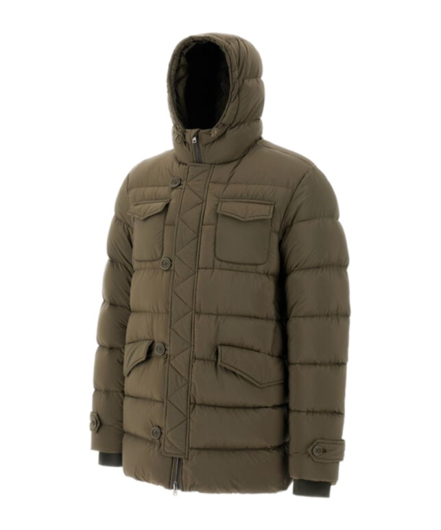 Herno Padded Jacket In Brown