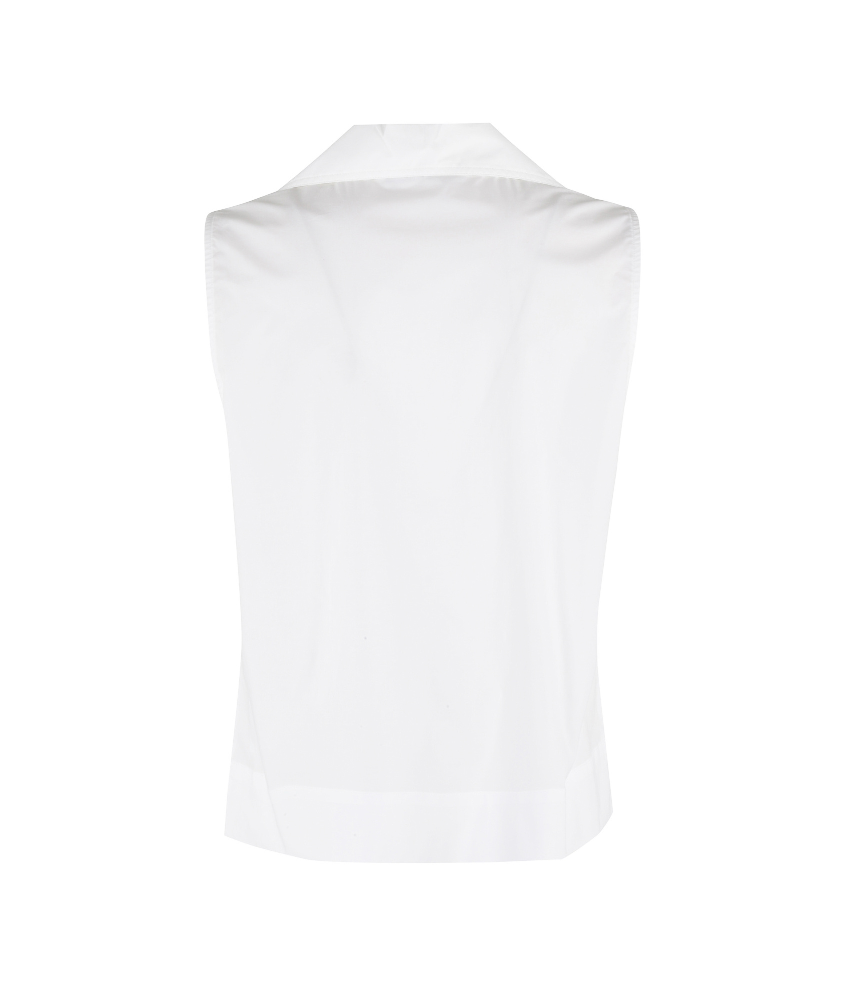 Seventy Top Popeline Fine Cotone Stretch In White