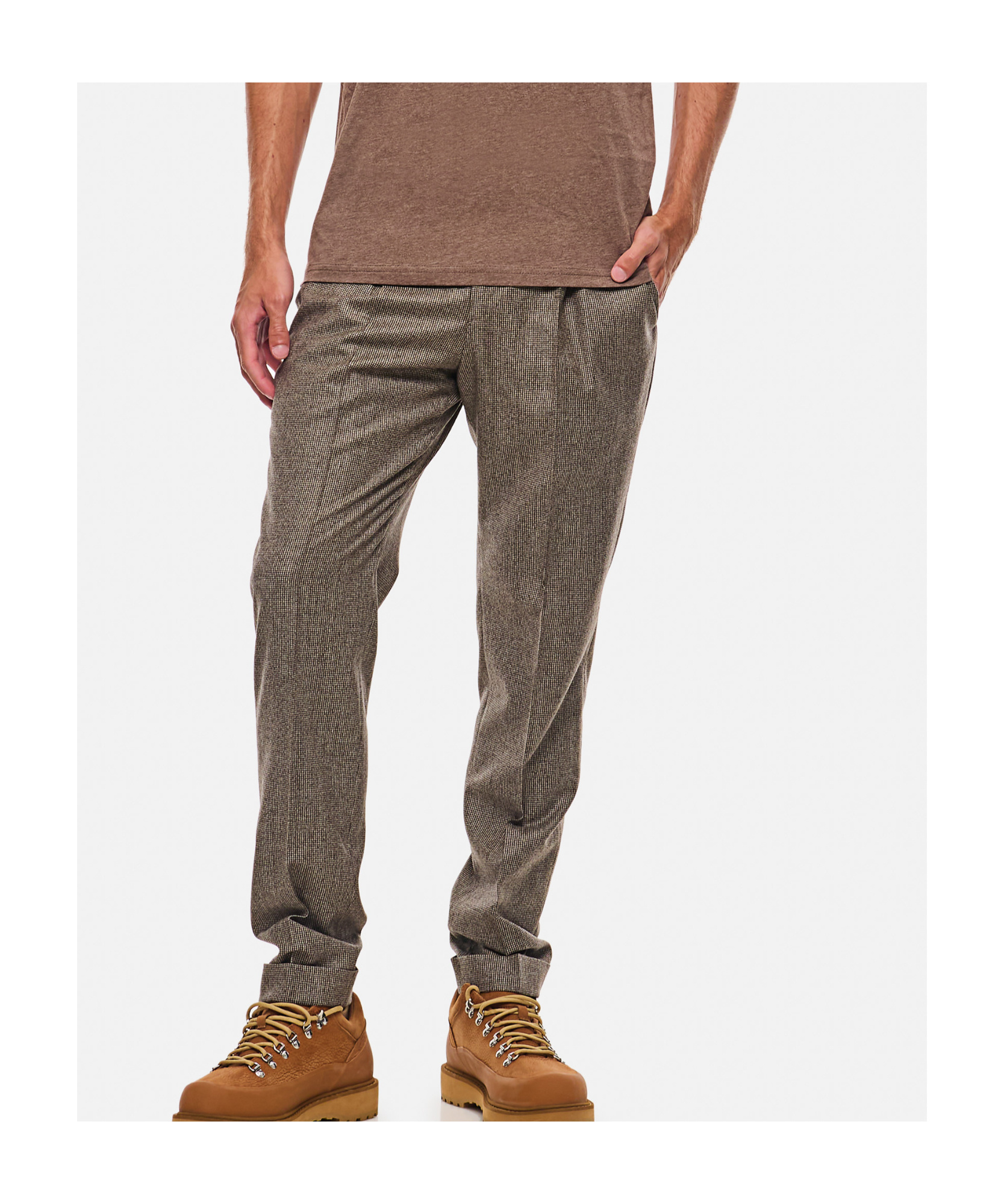 PT01 BELT-LOOP CASUAL PANTS