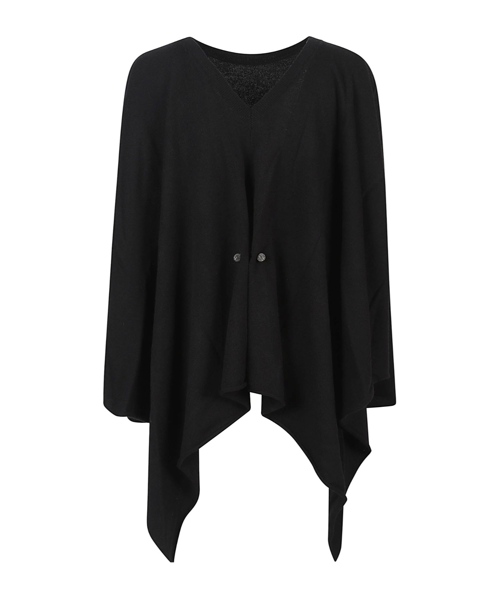 Fabiana Filippi Long-sleeved Sweater In Black