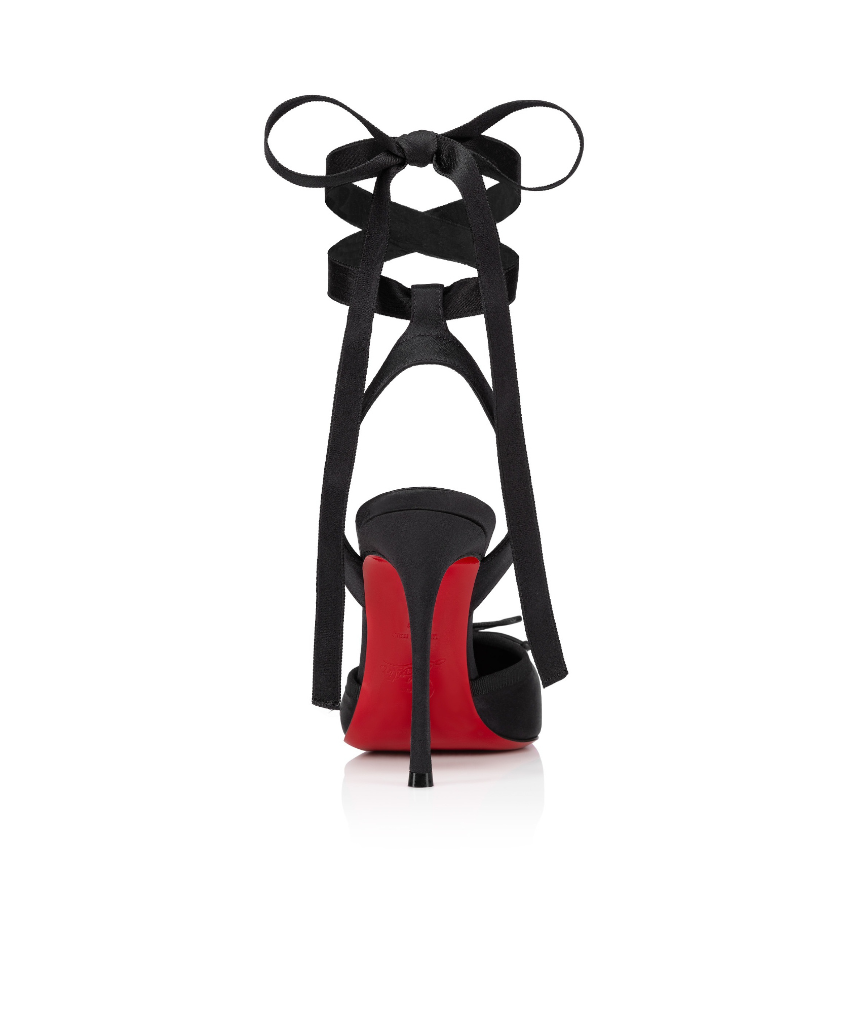 Christian Louboutin Cassia Strappy High-heeled Sandals In Black