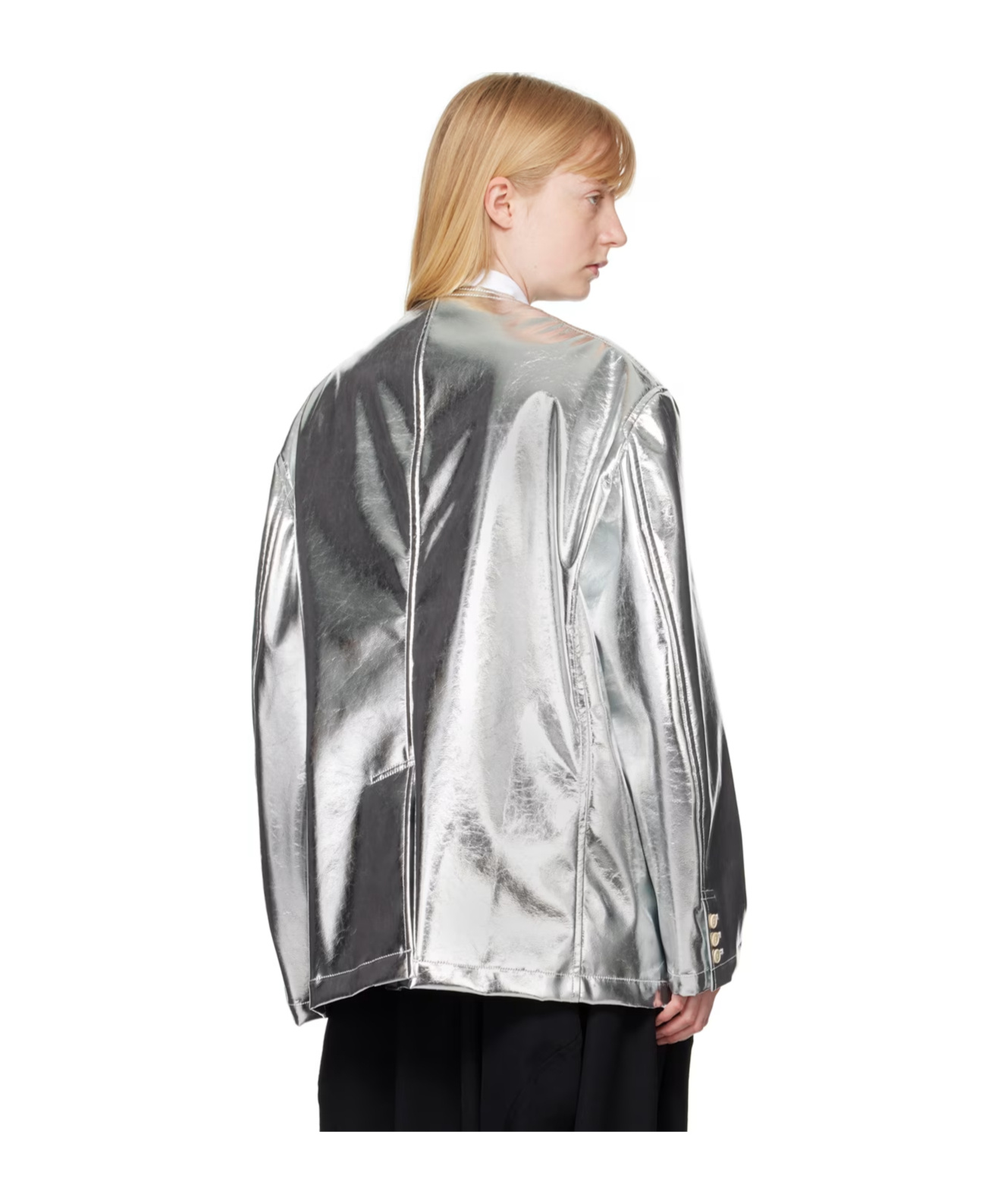 COMME DES GARÇONS SINGLE-BREASTED CASUAL JACKET 