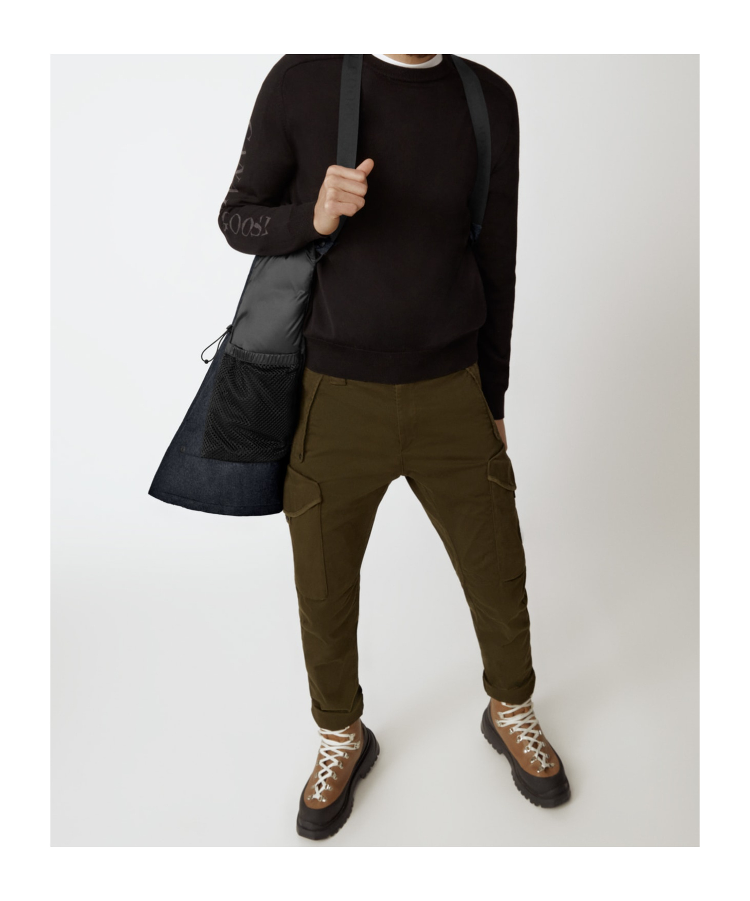 Canada Goose Langford Hooded Down Parka In Black