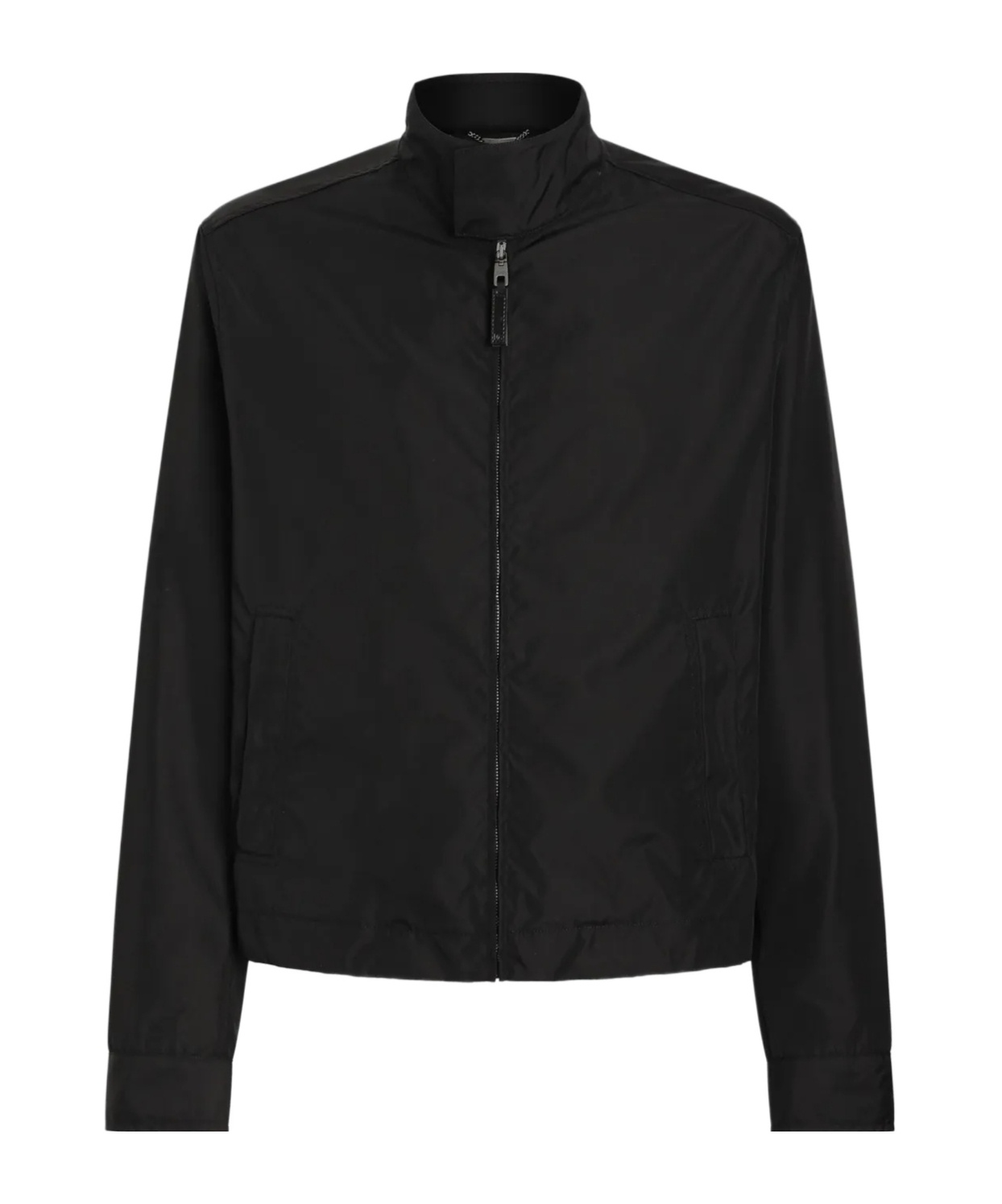 Dolce & Gabbana Right-collar Casual Jacket In Black