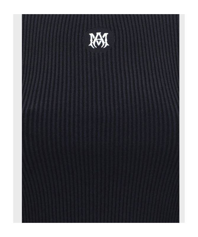 Amiri Short-sleeved T-shirt In Black