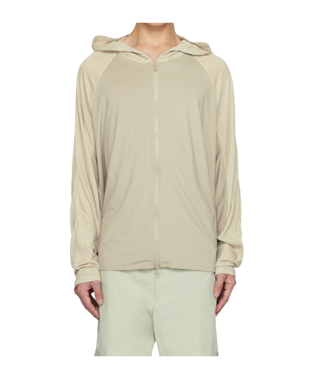 Post Archive Faction (paf) Hooded Long-sleeve Casual Jacket In Brown