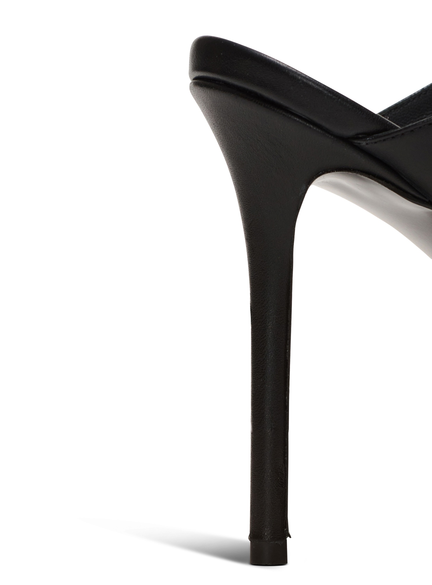 Balmain Square-headed High-heeled Sandals In Black