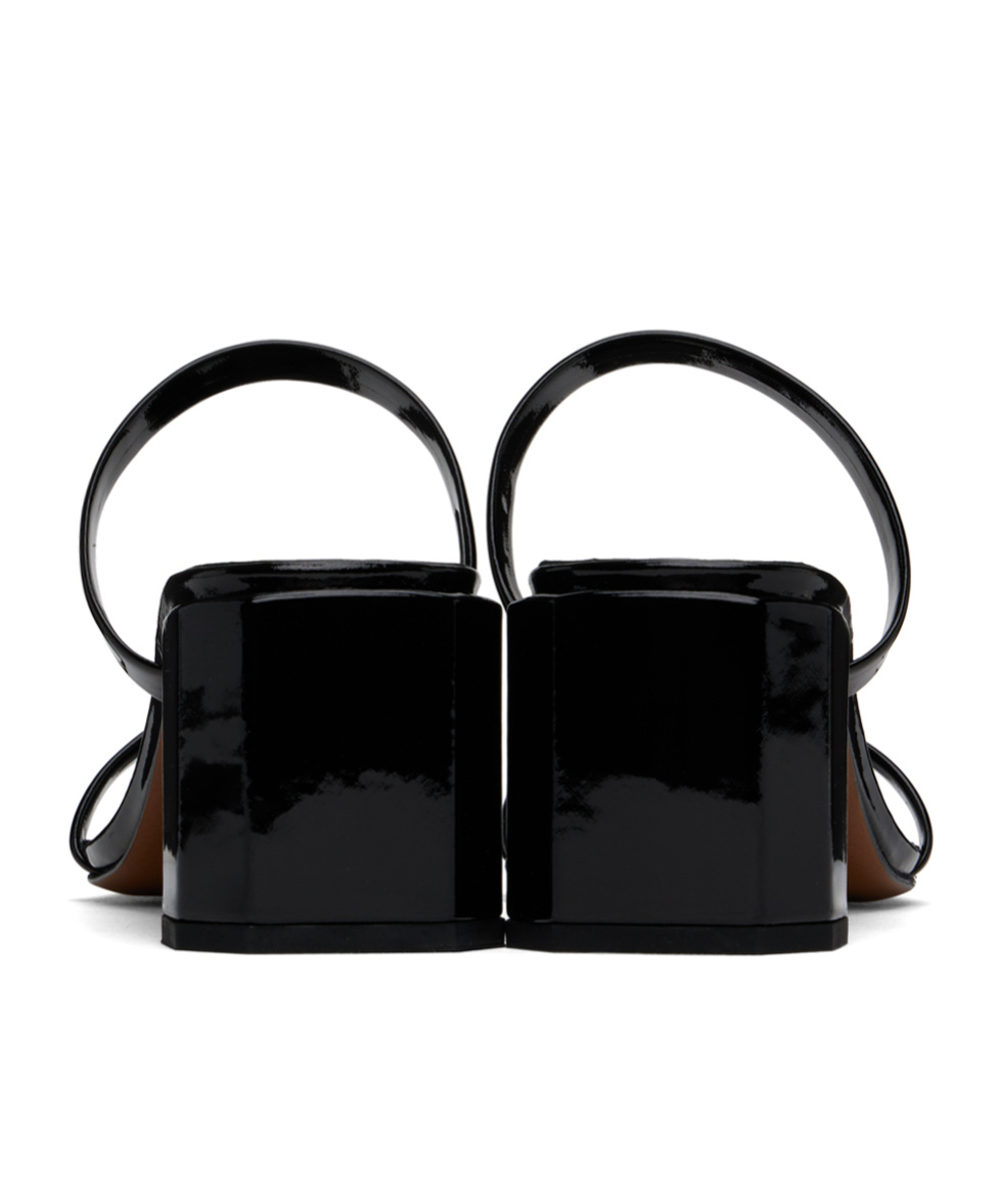 By Far Tanya Single-string High-heeled Sandals In Black
