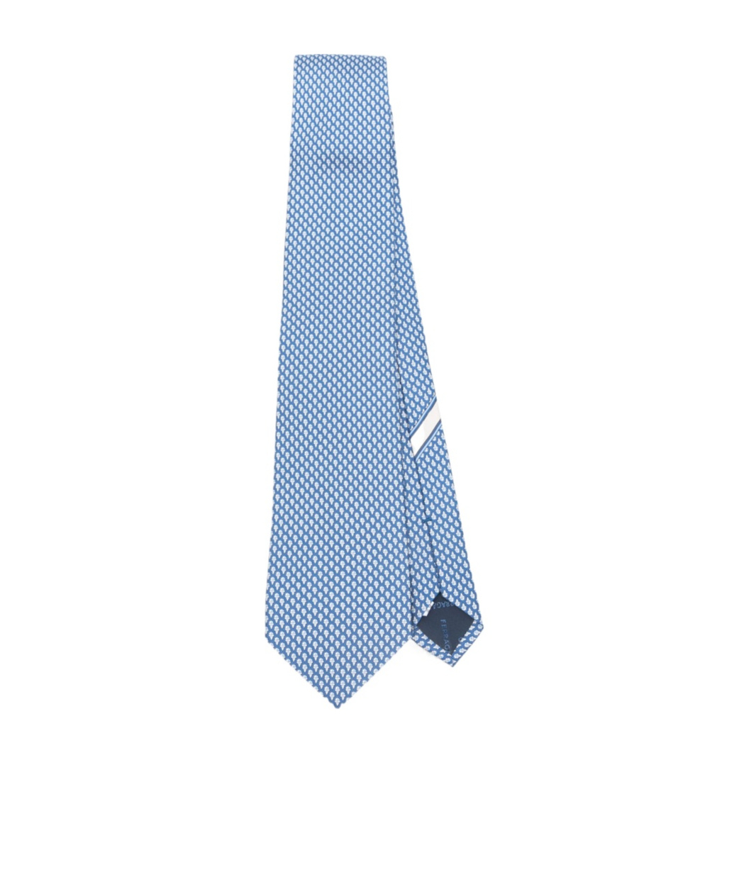 Ferragamo Geometric-print Silk Tie