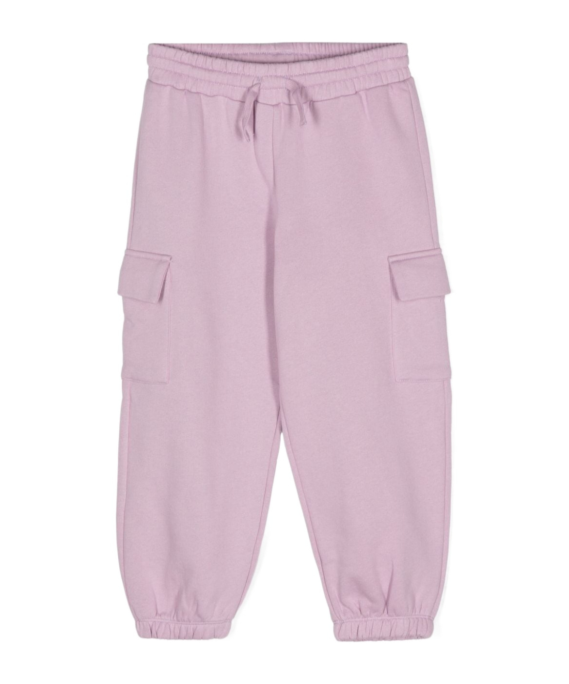Stella Mccartney Taper Sweatpants In Pink