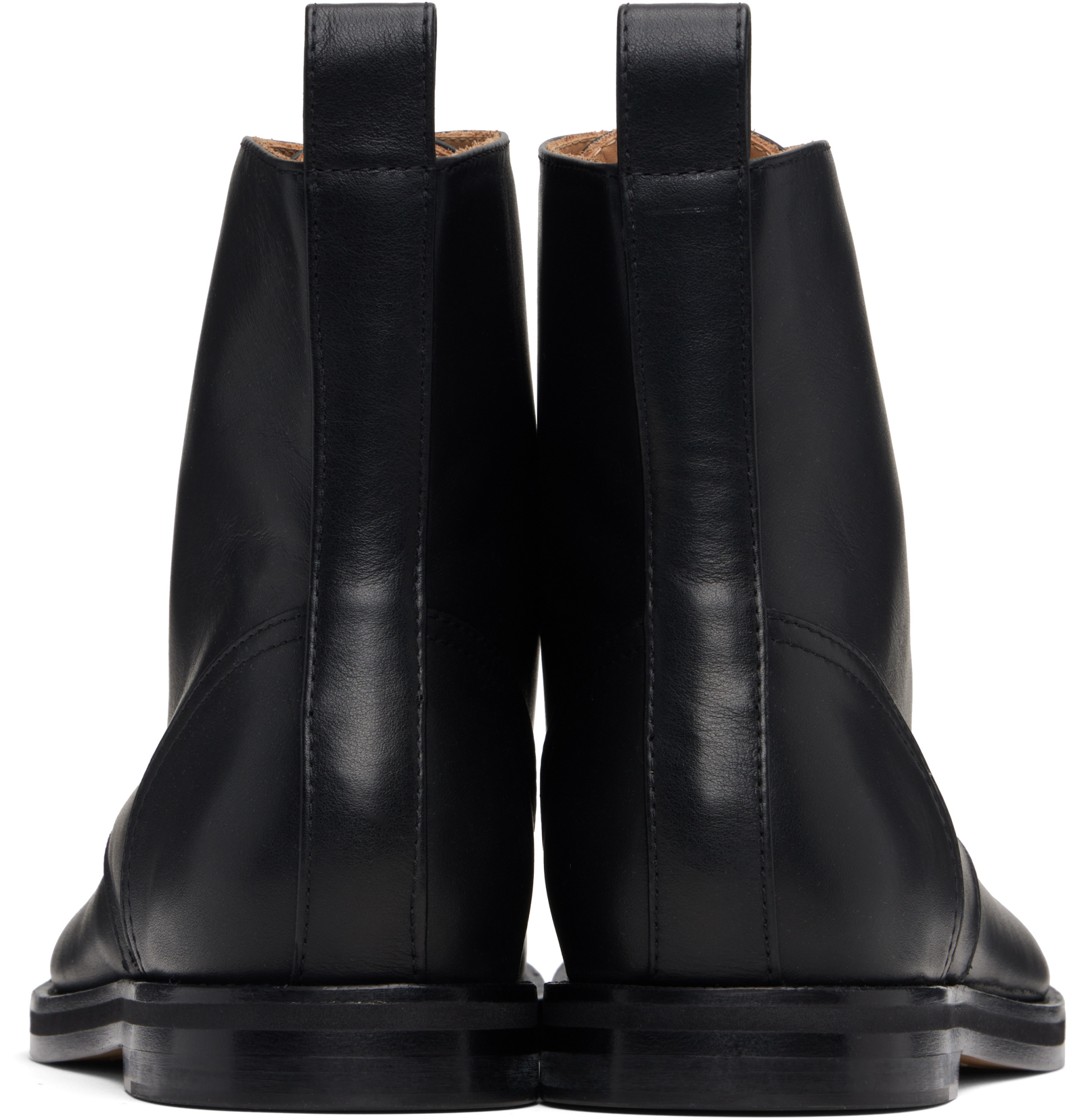 Jw Anderson Lace-up Ankle Boots In Black