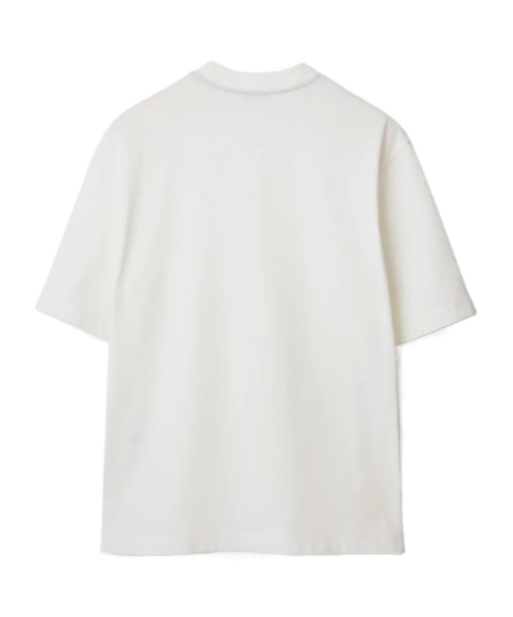 Burberry Ekd Logo T-shirt In White