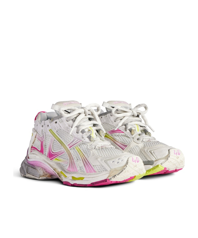 Balenciaga Runner Gradient Sneakers In Multi