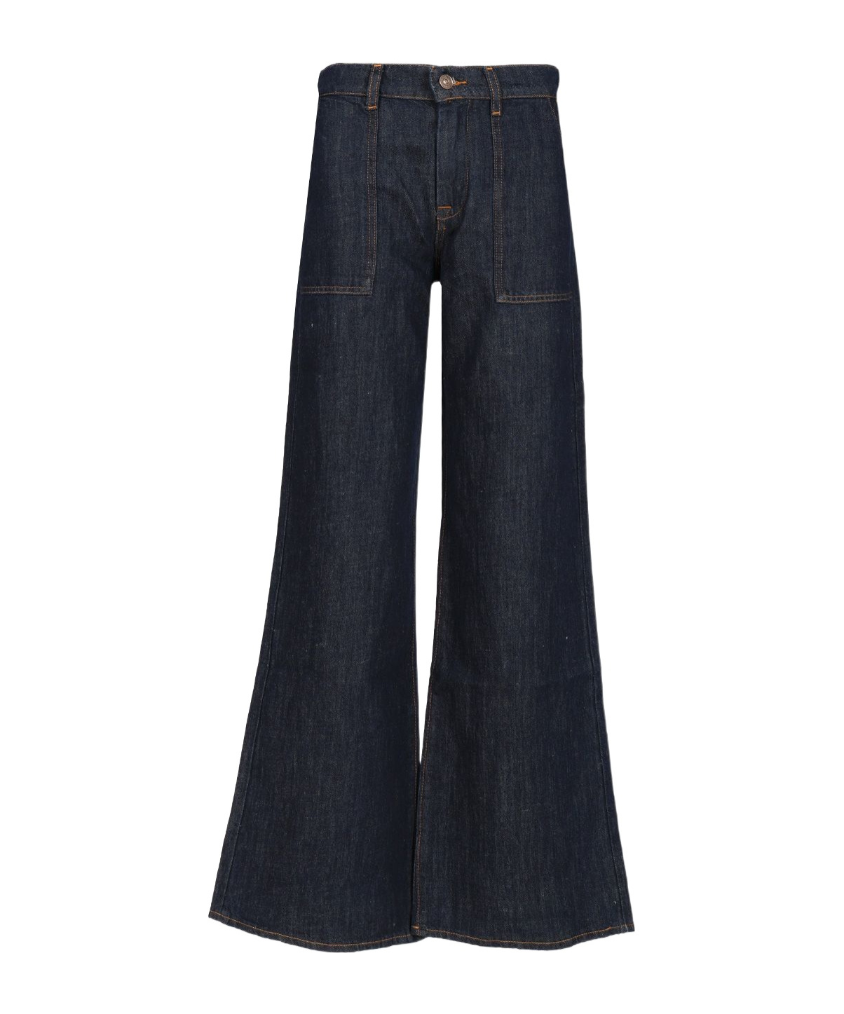 7 For All Mankind Lotta Utility Jeans In Black