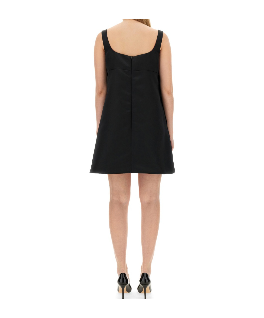 Nina Ricci Classic A Line Dress In Black