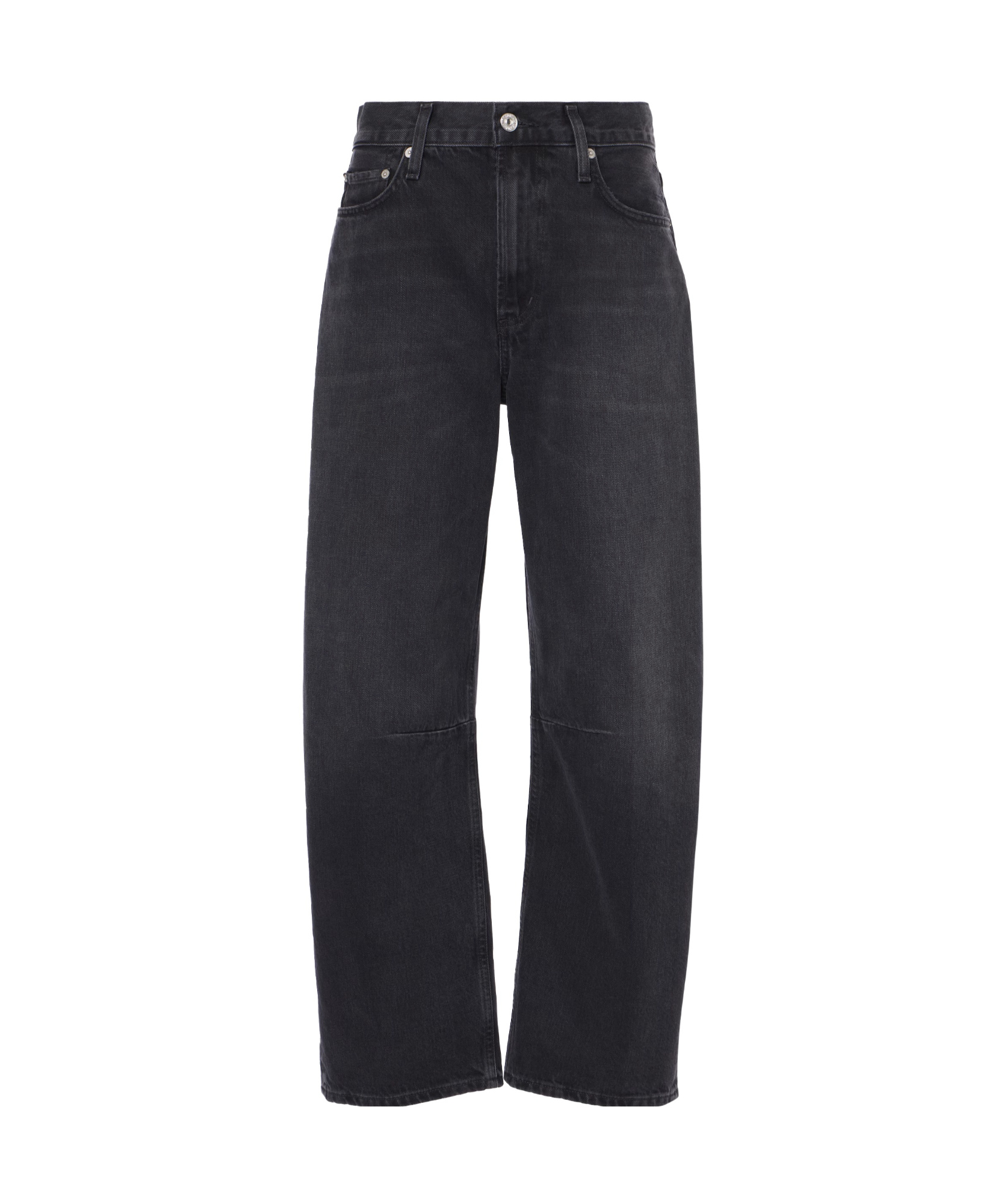 Citizen Of Humanity High-rise Wide-leg Jeans Belt Loops In Blue