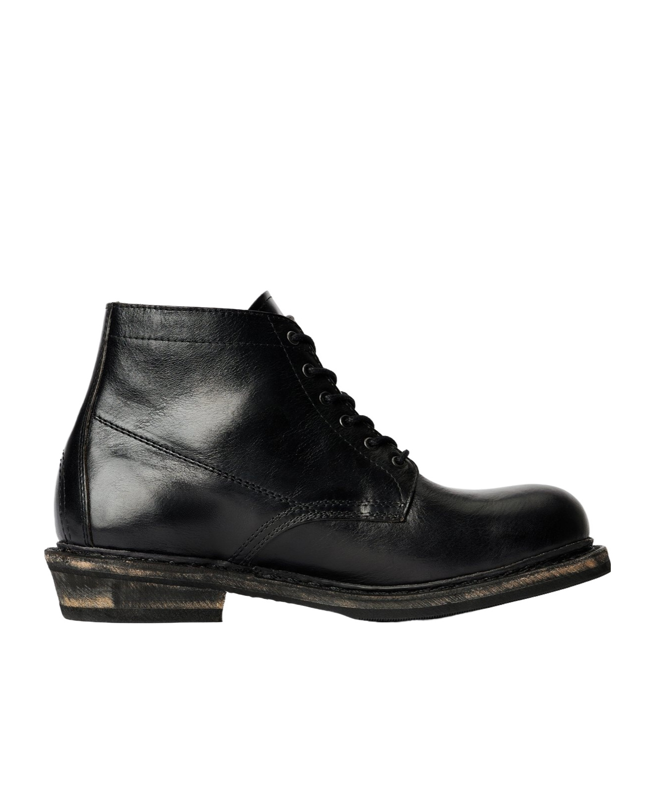 Our Legacy Lacing Short Boots In Black