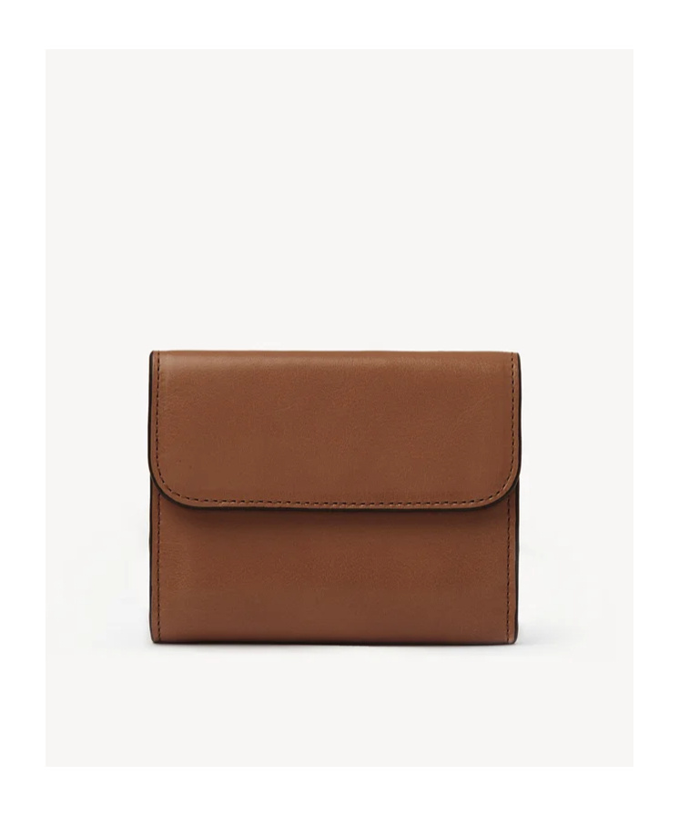 Chloé Small Three-fold Bag In Brown