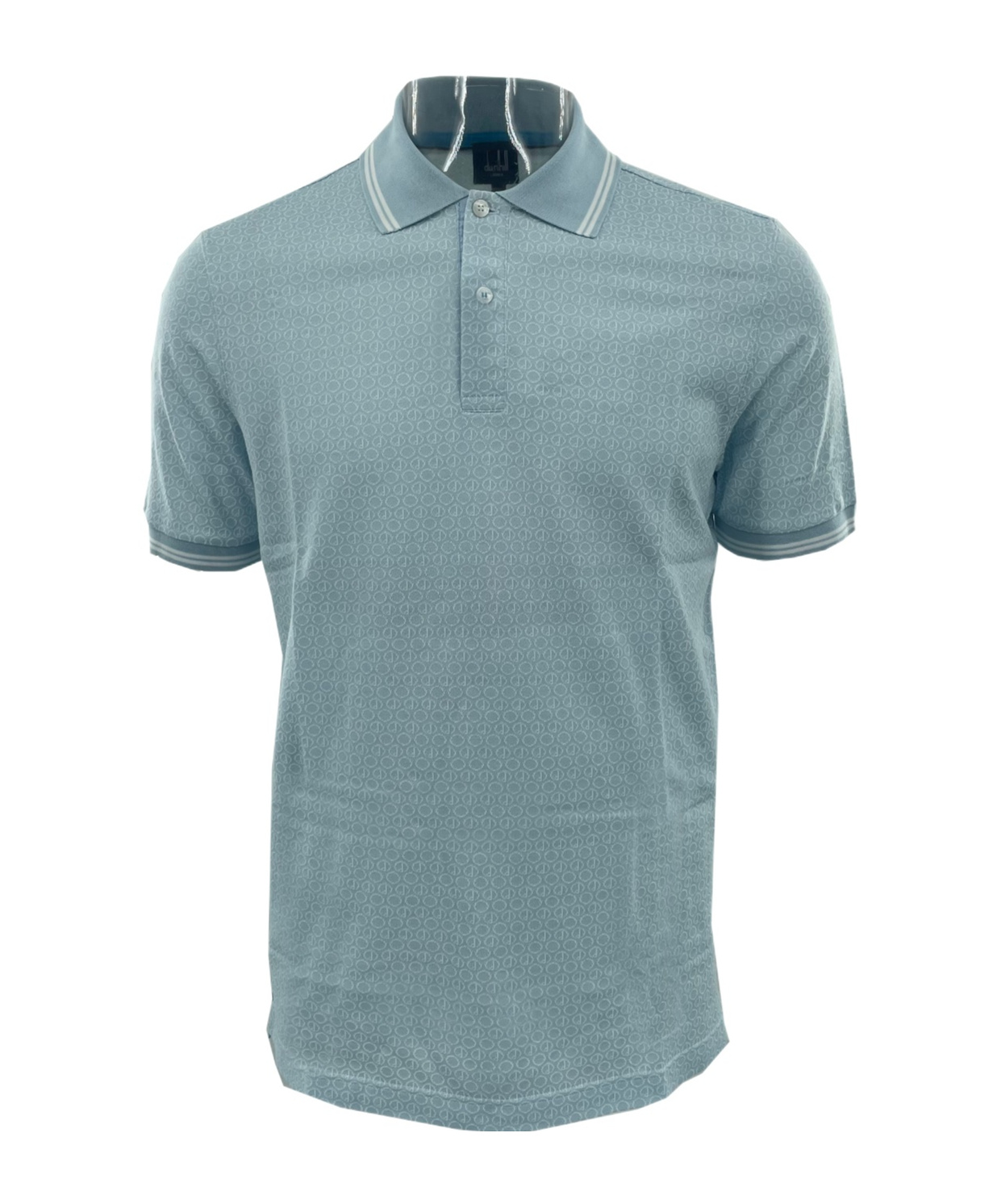 DUNHILL BUCKLE SHORT-SLEEVED POLO SHIRT 